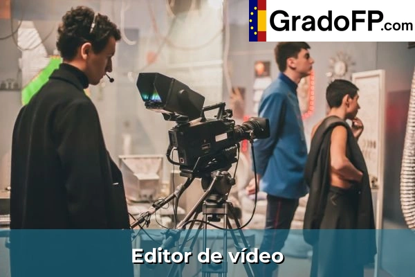 Auxiliar de producción audiovisual 105 Editor de vídeo