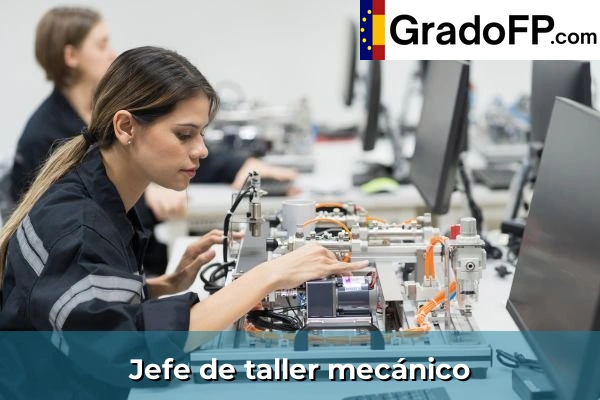 Jefe de taller mecánico