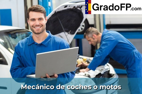 Mecánico de coches o motos