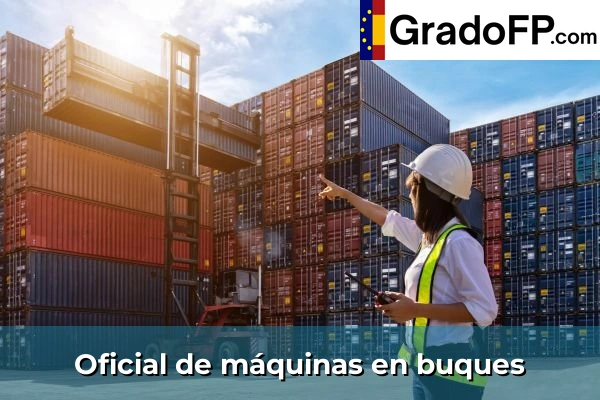 Tripulante de buques de pesca 105 Oficial de máquinas en buques