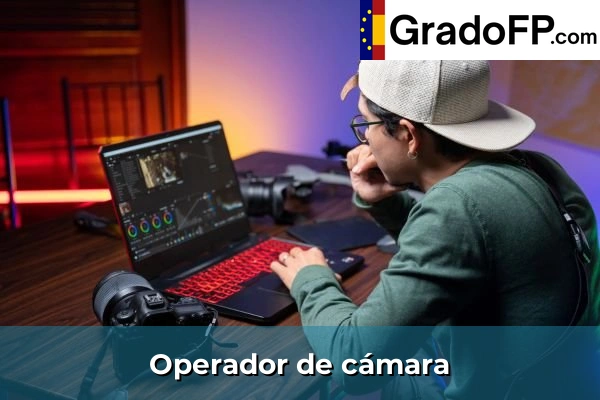 Auxiliar de producción audiovisual 106 Operador de cámara
