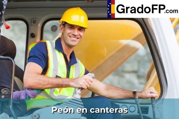 Peón en canteras