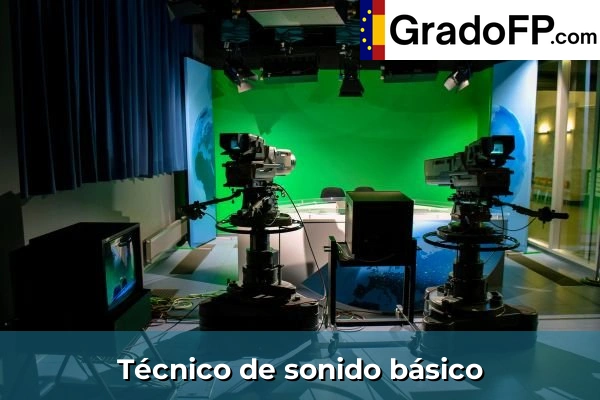 Auxiliar de producción audiovisual 107 Técnico de sonido básico