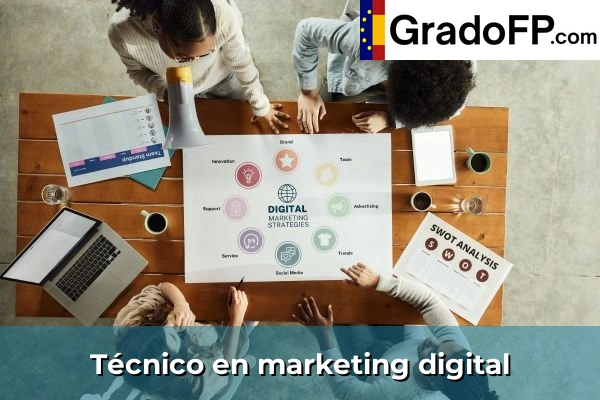 Cajero/reponedor 107 Técnico en marketing digital