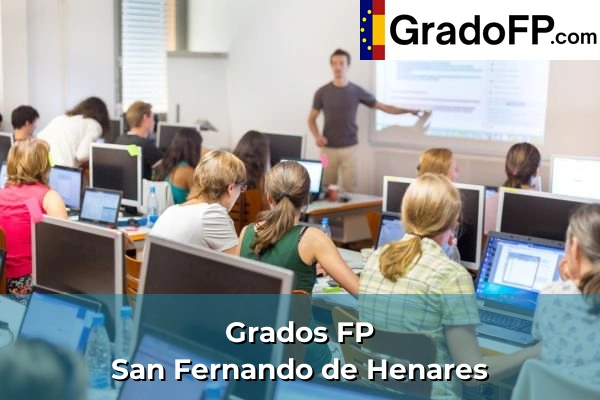 Grados FP en Soto del Real 146 Grados FP en San Fernando de Henares